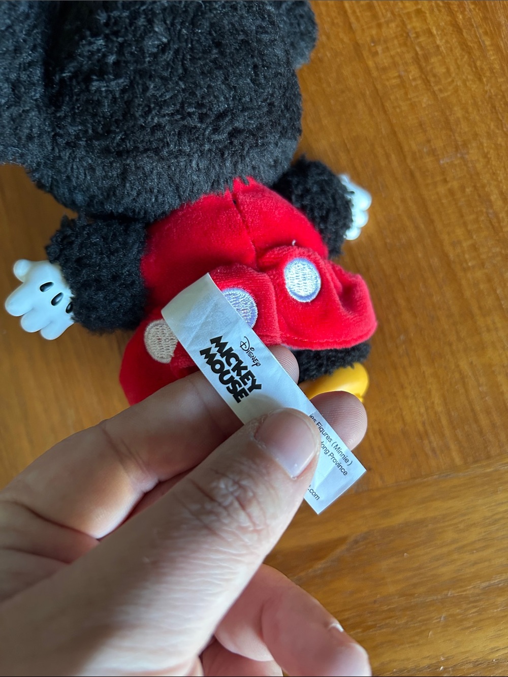 Authentic PopMart Minnie Mouse Plush Keychain from Mickey and Friends - Picture 4 of 5
